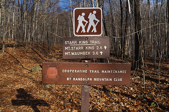 starr king trail traillhead waumbek starr king jefferson nh hiking hike